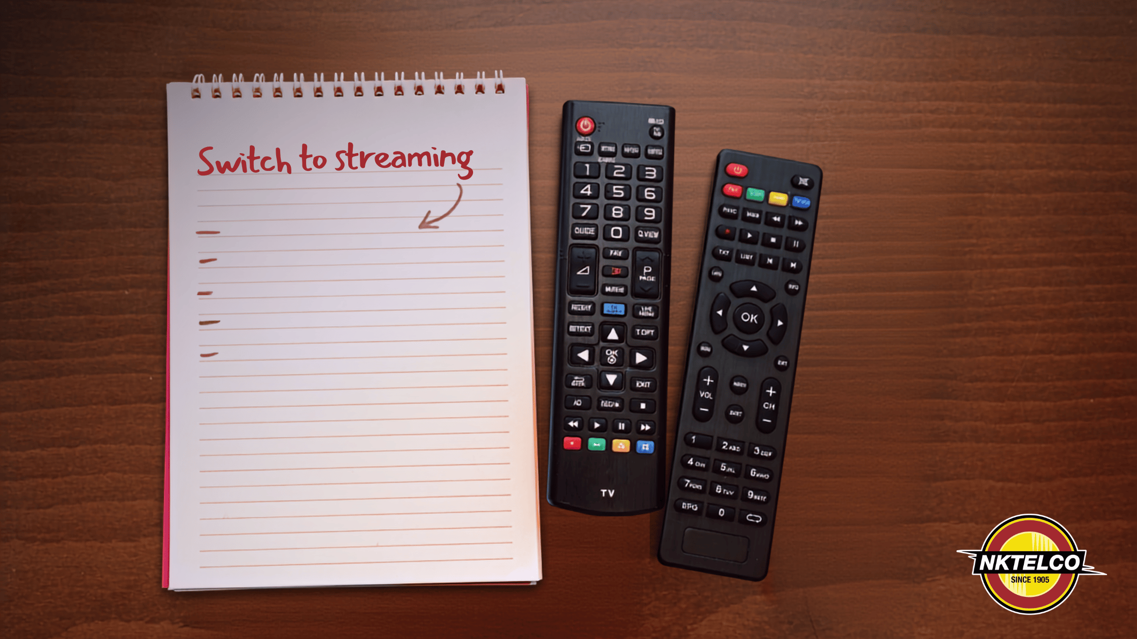Switch to NKTelco Streaming Checklist